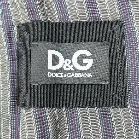 Dolce & Gabbana Gray Velvet Blazer Men’s Euro Size 50 = US 40 Sports Jacket Coat - Picture 9 of 15